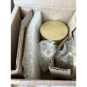 Baldwin Contemporary Non-Turning One-Sided Dummy Door Handle - Brass